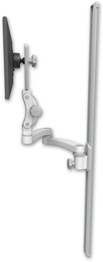 [UL550-T50-A2] AccessMount™ Ultra 550 LCD mount on a 50" wall track slider with a 20" double-arm