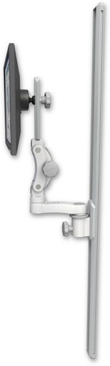 [UL550-T50-AS1] AccessMount™ Ultra 550 LCD mount on a 50" wall track slider with an 6" arm