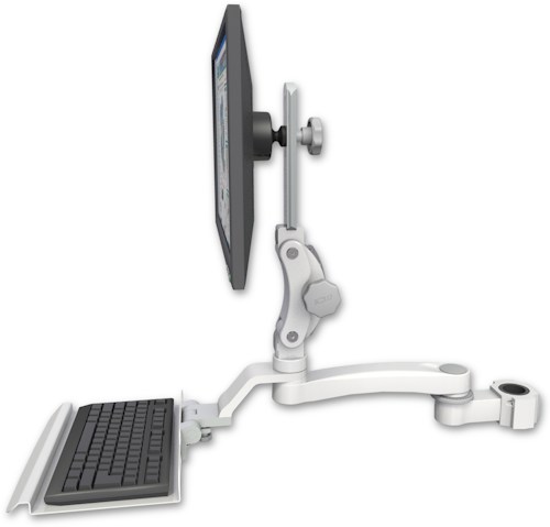 [UL550-P15-KU12-A1] AccessMount™ Ultra 550 LCD mount for a 1.5" pole with a 12" keyboard tray and an 11" arm