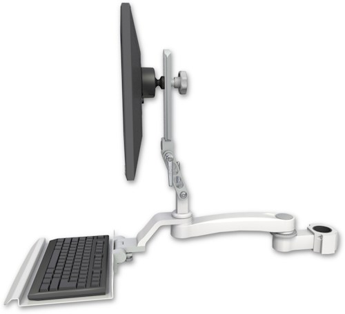 [UL510-P17-KU12-A1] AccessMount™ Ultra 510 LCD mount for a 1.75" pole with a 12" keyboard tray and an 11" arm