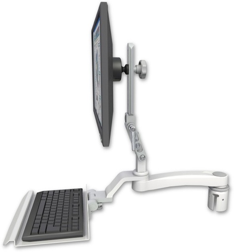 [UL510-R2-KU12-A1] AccessMount™ Ultra 510 LCD mount for a 2" radius with a 12" keyboard tray and an 11" arm