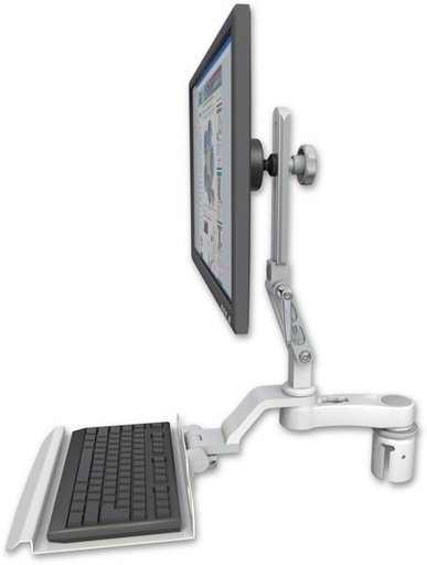 [UL510-R2-KU12-AS1] AccessMount™ Ultra 510 LCD mount for a 2" radius with a 12" keyboard tray and an 6" arm