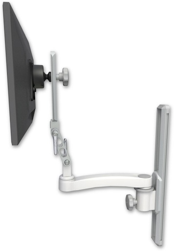 [UL510-T19-A1] AccessMount™ Ultra 510 LCD mount on a 19" wall track slider with an 11" arm