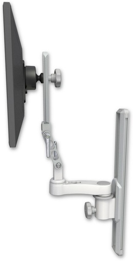 [UL510-T19-AS1] AccessMount™ Ultra 510 LCD mount on a 19" wall track slider with an 6" arm
