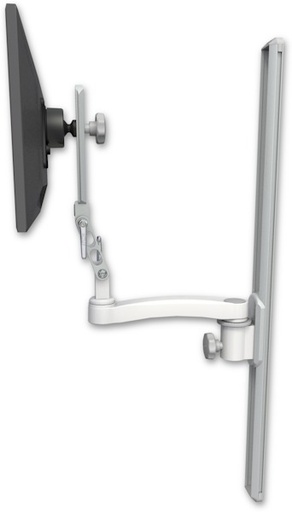 [UL510-T36-A1] AccessMount™ Ultra 510 LCD mount on a 36" wall track slider with an 11" arm