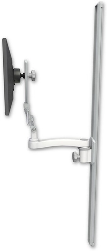 [UL510-T50-A1] AccessMount™ Ultra 510 LCD mount on a 50" wall track slider with an 11" arm