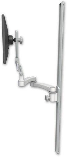 [UL510-T50-A2] AccessMount™ Ultra 510 LCD mount on a 50" wall track slider with a 20" double-arm