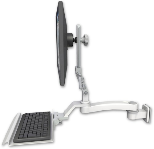 [UL510-W5-KU12-A1] AccessMount™ Ultra 510 LCD 3.5" wall mount with a 12" keyboard tray and an 11" arm