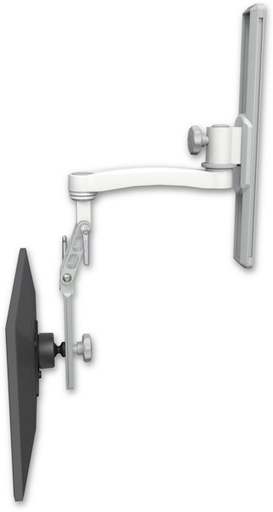 [UL510I-T19-A1] AccessMount™ Inverted Ultra 510 LCD mount on a 19" wall track slider with an 11" arm