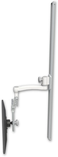 [UL510I-T50-A1] AccessMount™ Inverted Ultra 510 LCD mount on a 50" wall track slider with an 11" arm