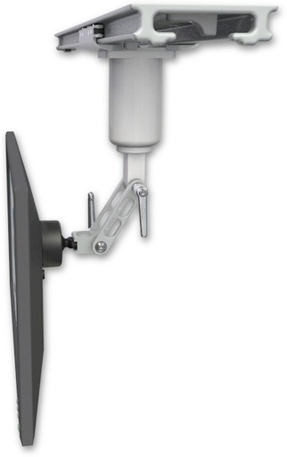 [UL500I-PS28-D3] AccessMount™ Inverted Ultra 500 LCD mount on a ProSlide 28" track slider with a 3" riser