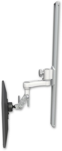 [UL500I-T36-AS1] AccessMount™ Inverted Ultra 500 LCD mount on a 36" wall track slider with an 6" arm