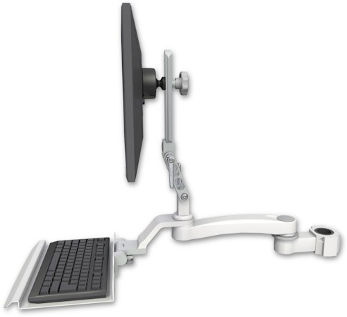 [UL510-P15-KU12-A1] AccessMount™ Ultra 510 LCD mount for a 1.5" pole with a 12" keyboard tray and an 11" arm