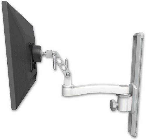 [UL500-T19-A1] AccessMount™ Ultra 500 LCD mount on a 19" wall track slider with an 11" arm