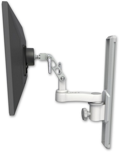 [UL500-T19-AS1] AccessMount™ Ultra 500 LCD mount on a 19" wall track slider with an 6" arm