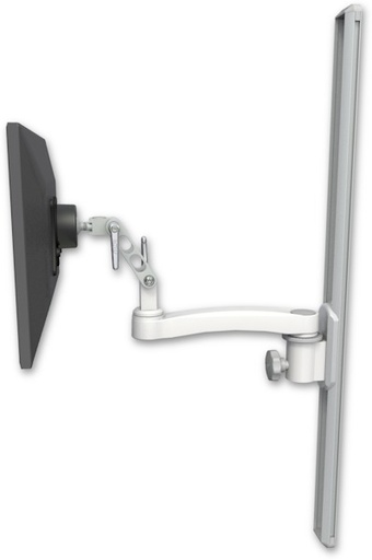 [UL500-T36-A1] AccessMount™ Ultra 500 LCD mount on a 36" wall track slider with an 11" arm