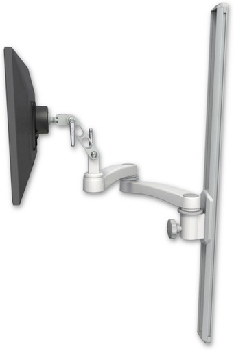 [UL500-T36-A2] AccessMount™ Ultra 500 LCD mount on a 36" wall track slider with a 20" double-arm