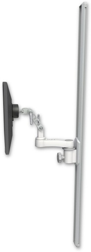 [UL500-T50-AS1] AccessMount™ Ultra 500 LCD mount on a 50" wall track slider with an 6" arm
