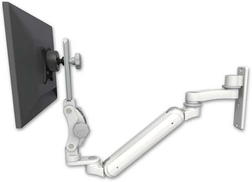 [UL182IP-W3-AS1] AccessMount™ Inverted Ultra 182 Arm with Paralink monitor mount wall mount and an 6" arm