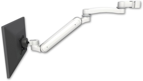 [UL182IBV-P2-A1] AccessMount™ Inverted Ultra 182 ball pivot LCD Arm mount for a 2" pole with an 11" arm