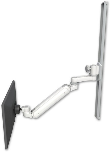 [UL182IBV-T36-AS1] AccessMount™ Inverted Ultra 182 ball pivot LCD Arm mount on a 36" wall track slider with an 6" arm