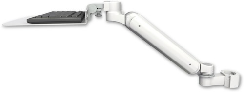 [UL182H-P2-KU12F] AccessMount™ Ultra 182 Heavy Duty Arm mount for a 2" pole with a 12" flat keyboard tray