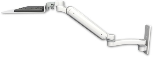 [UL182H-W3-KU12F-A1] AccessMount™ Ultra 182 Heavy Duty Arm wall mount with a 12" flat keyboard tray and an 11" arm
