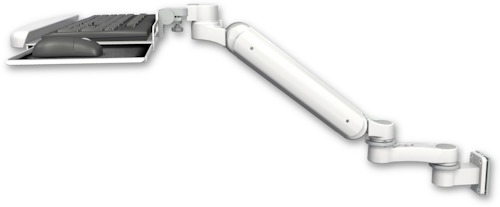 [UL182H-W5-KUB-AS1] AccessMount™ Ultra 182 Heavy Duty Arm 3.5" wall mount with a wrist-rest keyboard tray and an 6" arm