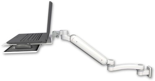 [UL182H-W5-LUS-A1] AccessMount™ Ultra 182 Heavy Duty Arm 3.5" wall mount Laptop tray with slider and an 11" arm