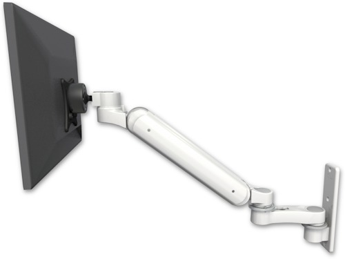 [UL182HBV-W3-AS1] AccessMount™ Ultra 182 Heavy Duty ball pivot LCD Arm wall mount with an 6" arm