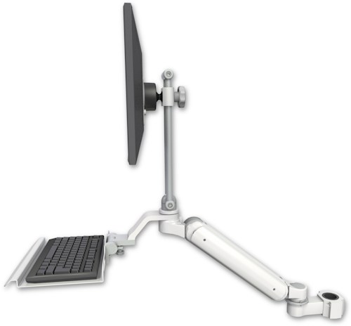[UL182EV7-P15-KU12] AccessMount™ Ultra 182 Arm with EV710 monitor mount mount for a 1.5" pole and a 12" keyboard tray