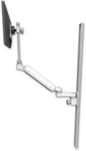[UL182EV7-T50-AS1] AccessMount™ Ultra 182 Arm with EV710 monitor mount mount on a 50" wall track slider and an 6" arm