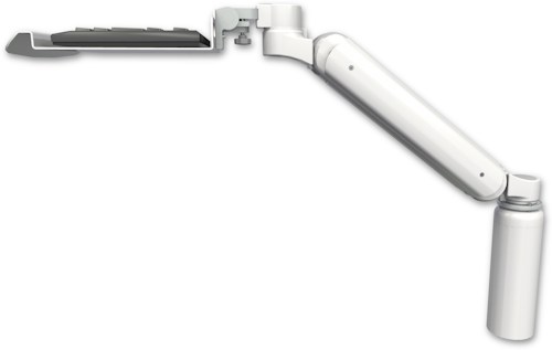 [UL182H-D7-KU12] AccessMount™ Ultra 182 Heavy Duty Arm desk mount with a 7.5" riser and a 12" keyboard tray