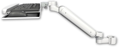[UL182-P2-KUB] AccessMount™ Ultra 182 Arm mount for a 2" pole with a wrist-rest keyboard tray