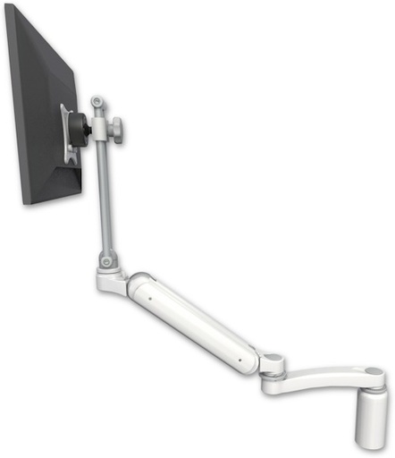 [UL182EV7-D5-A1] AccessMount™ Ultra 182 Arm with EV710 monitor mount desk mount, a 5" riser, and an 11" arm