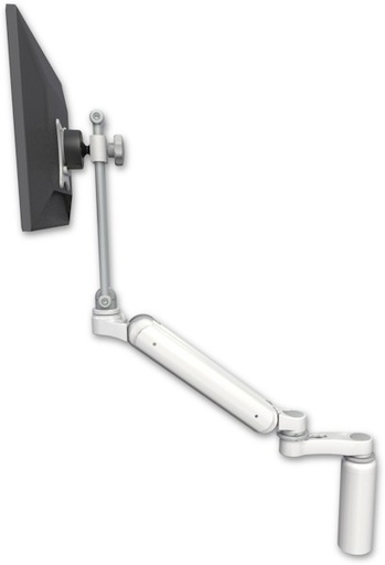 [UL182EV7-D7-AS1] AccessMount™ Ultra 182 Arm with EV710 monitor mount desk mount, a 7.5" riser, and an 6" arm