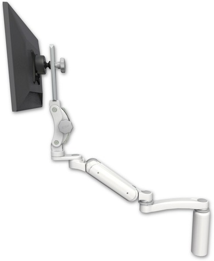 [UL180P-D7-A1] AccessMount™ Ultra 180 Arm with Paralink monitor mount desk mount, a 7.5" riser, and an 11" arm