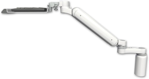 [UL182-D5-KU12-AS1] AccessMount™ Ultra 182 Arm desk mount with a 5" riser, a 12" keyboard tray, and an 6" arm