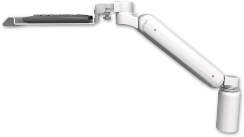 [UL182-D5-KU12] AccessMount™ Ultra 182 Arm desk mount with a 5" riser and a 12" keyboard tray