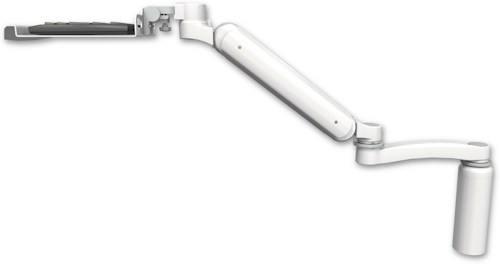 [UL182-D7-KU12-A1] AccessMount™ Ultra 182 Arm desk mount with a 7.5" riser, a 12" keyboard tray, and an 11" arm