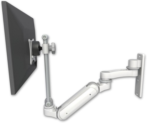 [UL180IHEV7-W3-AS1] AccessMount™ Inverted Ultra 180 Heavy Duty Arm with EV710 monitor mount wall mount and an 6" arm