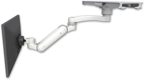 [UL180IBV-PS28-D0-A1] AccessMount™ Inverted Ultra 180 Arm mount on a ProSlide 28" track slider with an 11" arm