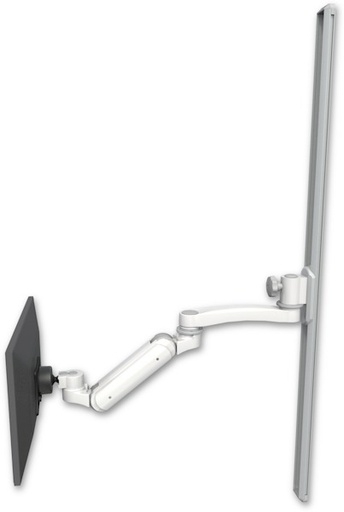 [UL180IBV-T50-A1] AccessMount™ Inverted Ultra 180 Arm mount on a 50" wall track slider with an 11" arm