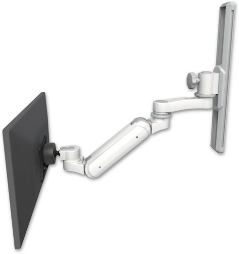 [UL180IHBV-T19-AS1] AccessMount™ Inverted Ultra 180 Heavy Duty Arm mount on a 19" wall track slider with an 6" arm