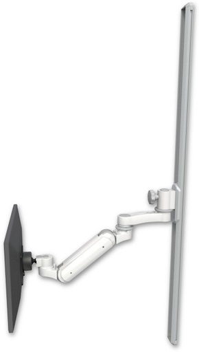 [UL180IHBV-T50-AS1] AccessMount™ Inverted Ultra 180 Heavy Duty Arm mount on a 50" wall track slider with an 6" arm