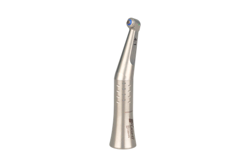 [F-DE41PS] Flight 4:1 Contra Angle , No Water Spray, Latch Head Push Button, Screw on Prophy, One Piece Handpiece