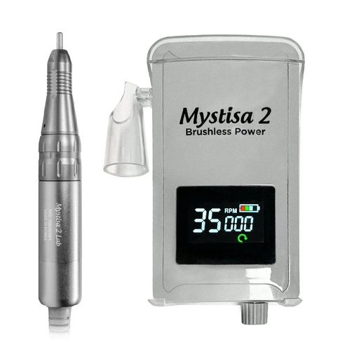 [M2LABSET3/32GRAY] Mystisa 2 Gray Control Box & Lab Handpiece with 3/32" Collet