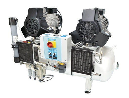 [RITT-PR-OF600-090-MT3-UL] MGF 100/50 Tandem Prime M Compressor 6HP 230/460V