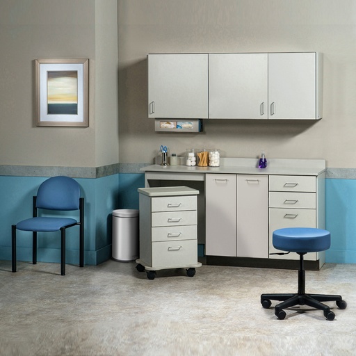 [748066ML] 66" Cart-Mate Classic Laminate Ready Room My Way MIDDLE LEFT
