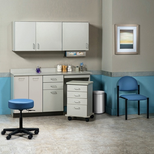 [748066R] 66" Cart-Mate Classic Laminate Ready Room My Way RIGHT